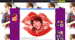 Desktop Screenshot of beaugoss-justin-bieber.skyrock.com