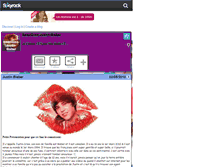 Tablet Screenshot of beaugoss-justin-bieber.skyrock.com