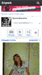 Mobile Screenshot of mysiiz-beautiiful.skyrock.com