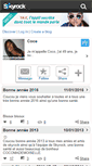 Mobile Screenshot of cocomademoiselle2709.skyrock.com