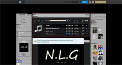 Desktop Screenshot of nlgmusic.skyrock.com