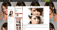 Desktop Screenshot of love--miley--cyrus--love.skyrock.com