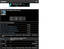 Tablet Screenshot of brand-newmusic.skyrock.com