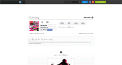 Desktop Screenshot of fashionblog.skyrock.com