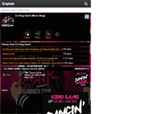 Tablet Screenshot of djkingsams.skyrock.com