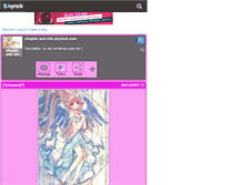 Tablet Screenshot of chopits-and-chii.skyrock.com