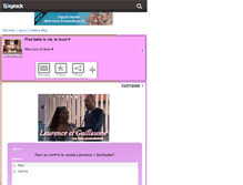 Tablet Screenshot of ilove-plusbellelavie.skyrock.com