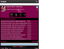 Tablet Screenshot of djnix974.skyrock.com