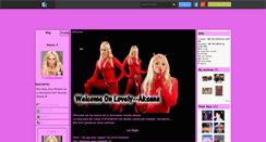 Desktop Screenshot of lovely--aksana.skyrock.com