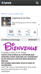 Mobile Screenshot of angeliqueetlesfilles.skyrock.com