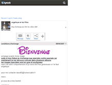Tablet Screenshot of angeliqueetlesfilles.skyrock.com