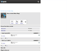 Tablet Screenshot of alexis-jordanmusic.skyrock.com