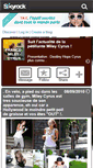 Mobile Screenshot of france-miley-cyrus.skyrock.com