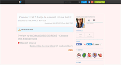 Desktop Screenshot of bicraveuze-de-reve.skyrock.com