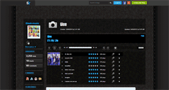 Desktop Screenshot of gleek-music.skyrock.com