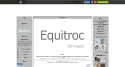 Desktop Screenshot of equitroc.skyrock.com