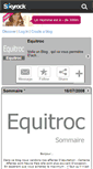 Mobile Screenshot of equitroc.skyrock.com