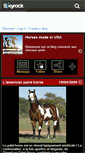 Mobile Screenshot of americanhorses.skyrock.com