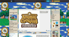 Desktop Screenshot of animal-crossing-girls.skyrock.com