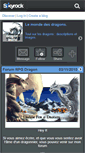 Mobile Screenshot of dragon-world.skyrock.com