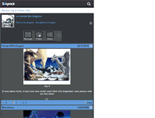 Tablet Screenshot of dragon-world.skyrock.com