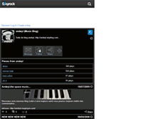 Tablet Screenshot of andeyl2.skyrock.com