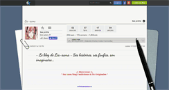 Desktop Screenshot of lia-sama.skyrock.com