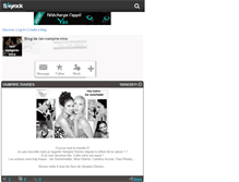 Tablet Screenshot of ian-vampire-nina.skyrock.com