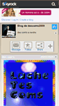 Mobile Screenshot of descoms2009.skyrock.com