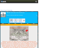 Tablet Screenshot of espoir-pour-les-malades.skyrock.com