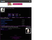 Tablet Screenshot of chanelle-music.skyrock.com