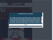 Tablet Screenshot of les-supers-guerriers.skyrock.com