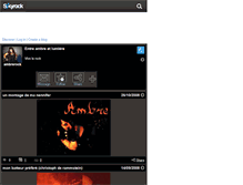 Tablet Screenshot of ambrerock.skyrock.com