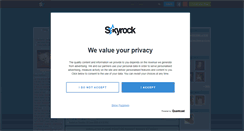 Desktop Screenshot of chatteriejeanick.skyrock.com
