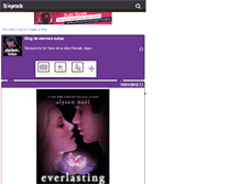 Tablet Screenshot of eternels-tulipe.skyrock.com