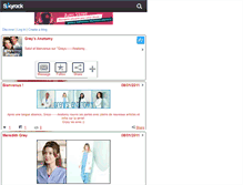 Tablet Screenshot of greys------anatomy.skyrock.com