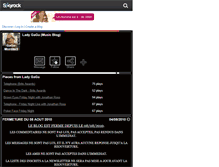 Tablet Screenshot of gaga-monster2.skyrock.com