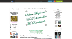 Desktop Screenshot of maryamuslima.skyrock.com