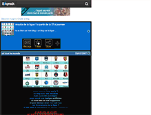 Tablet Screenshot of football-ligue1.skyrock.com