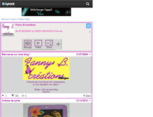 Tablet Screenshot of fannybcreations.skyrock.com