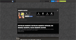 Desktop Screenshot of naruto-active.skyrock.com