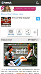 Mobile Screenshot of fiction-onedirectin.skyrock.com
