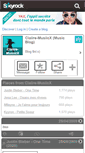 Mobile Screenshot of claiire-musiicx.skyrock.com