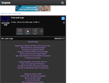 Tablet Screenshot of enola-petit-ange.skyrock.com