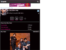 Tablet Screenshot of billy-talent-muzic.skyrock.com