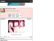 Tablet Screenshot of buffy-tueuse2007.skyrock.com