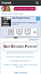 Mobile Screenshot of gad-elmaleh-forever.skyrock.com