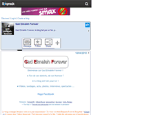 Tablet Screenshot of gad-elmaleh-forever.skyrock.com