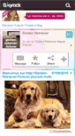 Mobile Screenshot of gloden-retriever-forever.skyrock.com