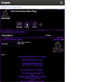 Tablet Screenshot of duskanddarkness.skyrock.com